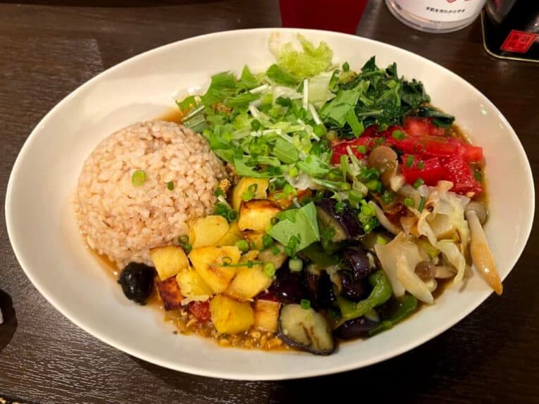 はるかなるカレー|野菜たっぷりキーマカレー(銀座)