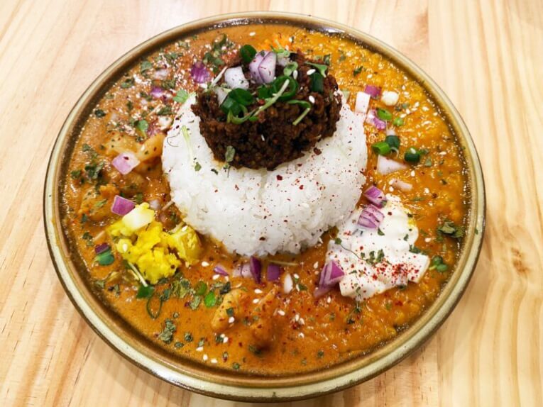 3種盛り合わせカレー|curry spice hanako(祐天寺)