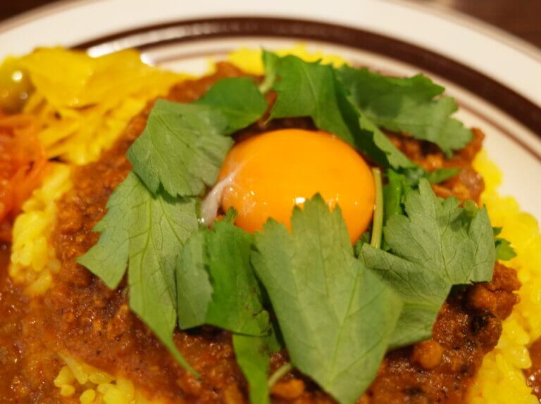 チキン&キーマ2種盛りカレー|ウミネコカレー(幡ヶ谷)