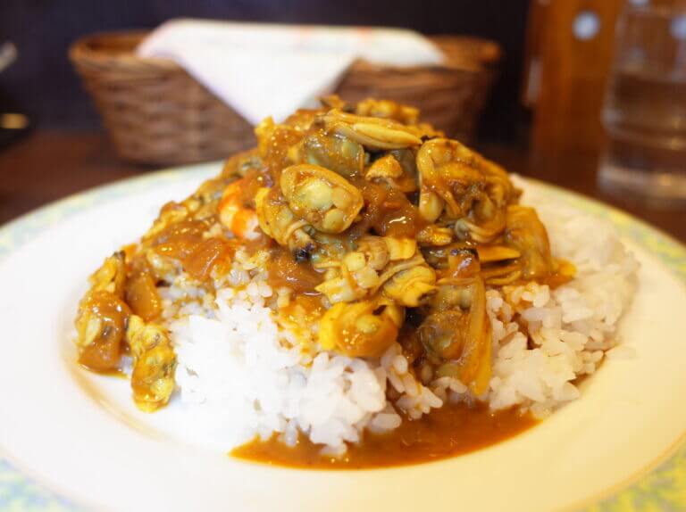 アサリダブルにエビカレー|カレーハウス ボルツ(神保町)