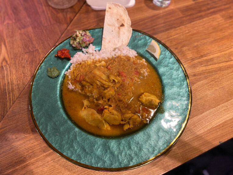 チキンカレー|三宿肉スパイスカレー ガネック(池尻大橋)