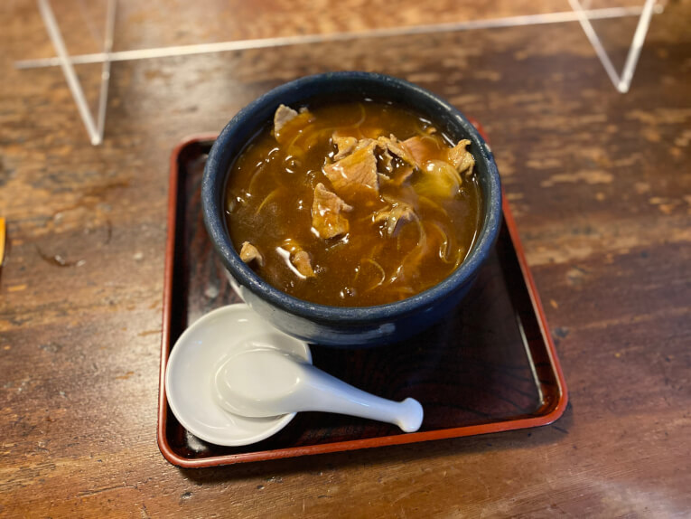 カツカレーそば|泰明庵(銀座)