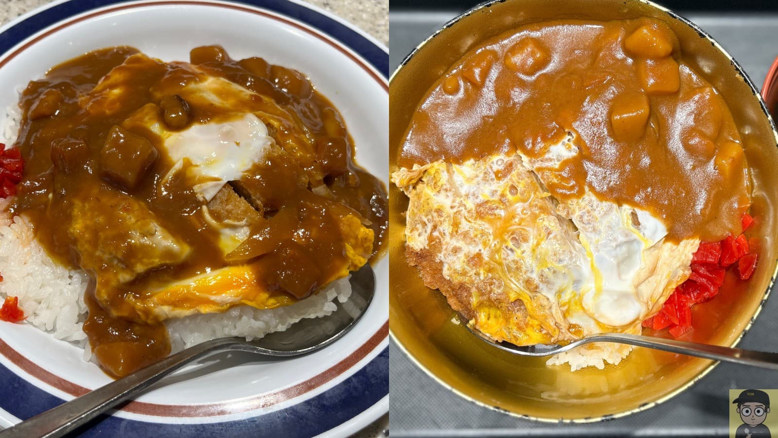 富士そばの店舗限定「カツカレー丼」と「贅沢カレーカツ丼」を食べ比べてみた