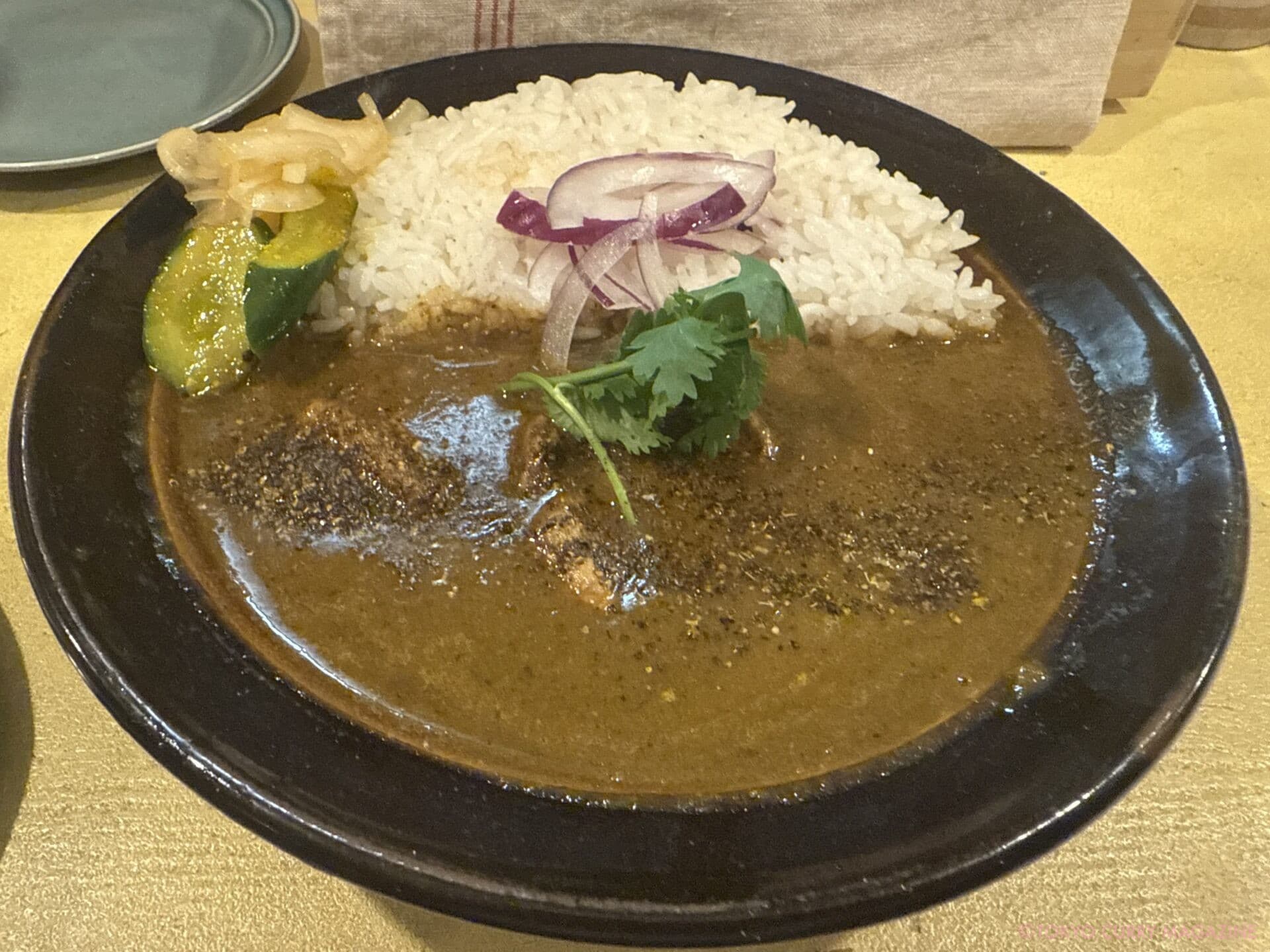 煮干しポークビンダルー|かれー串カツキダムマサラ(祖師ヶ谷大蔵)