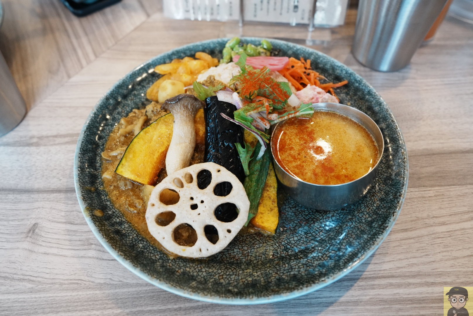 秋野菜の胡麻キーマカレー/昆布出汁海老カレー/咖哩アンダーソン