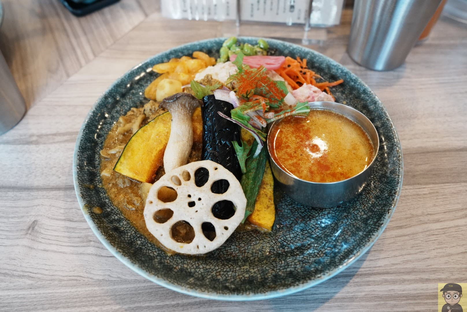 秋野菜の胡麻キーマカレー/昆布出汁海老カレー/咖哩アンダーソン