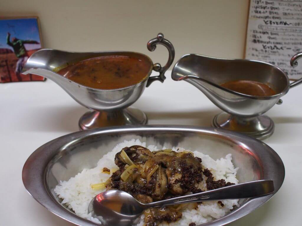 カレーの店うどん オイスターオブゴッド