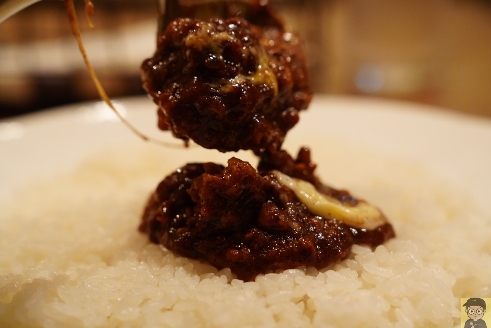 挽き肉ゴーダカレー|欧風カレーキュイボンヌ(茅場町)