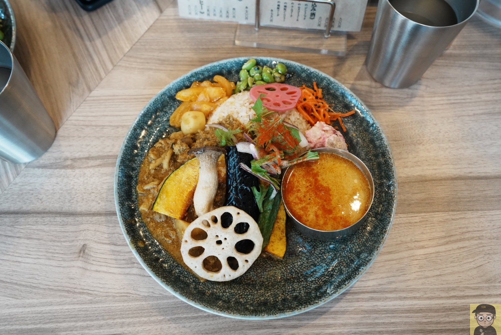 秋野菜の胡麻キーマカレー/昆布出汁海老カレー/咖哩アンダーソン
