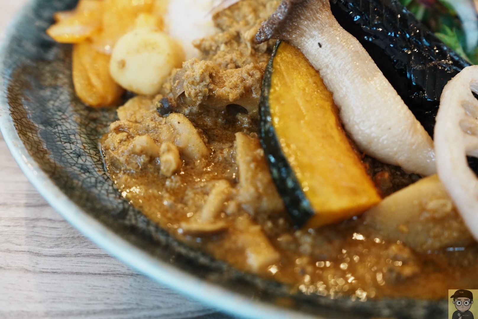 秋野菜の胡麻キーマカレー/昆布出汁海老カレー/咖哩アンダーソン