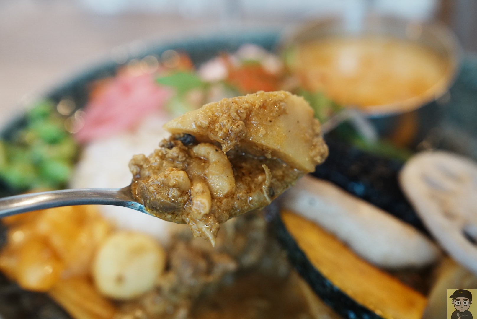 秋野菜の胡麻キーマカレー/昆布出汁海老カレー/咖哩アンダーソン