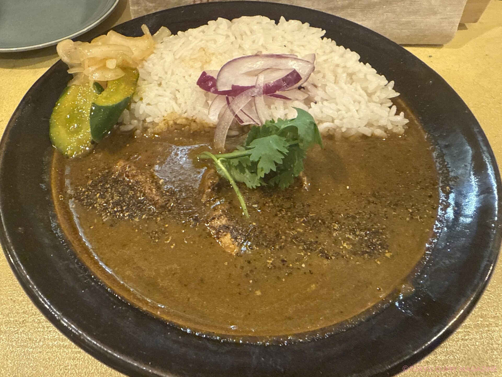 煮干しポークビンダルー|かれー串カツキダムマサラ(祖師ヶ谷大蔵)