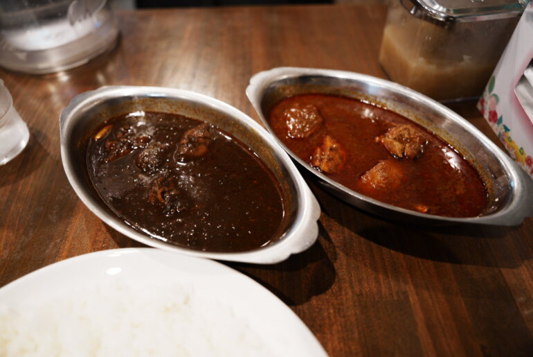 柏駅　中華大島　カレー