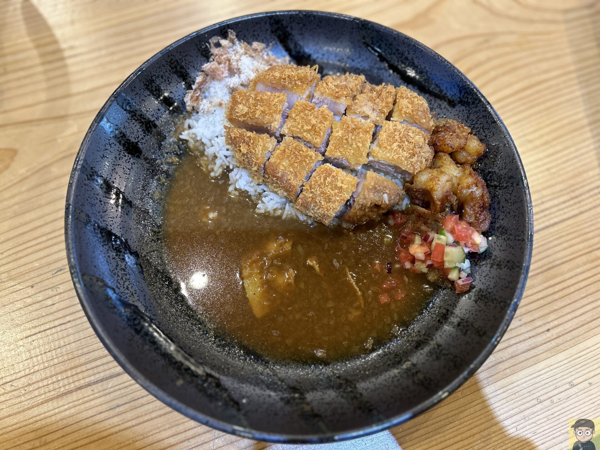 とんかつだけでもうまい！最高を超えたカツカレー！八丁堀ワッカ！