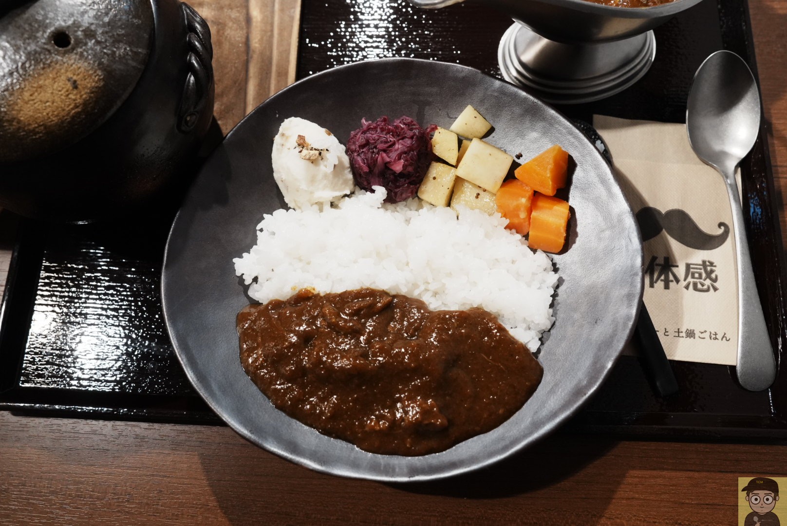 土鍋ごはん×和牛カレー 一体感