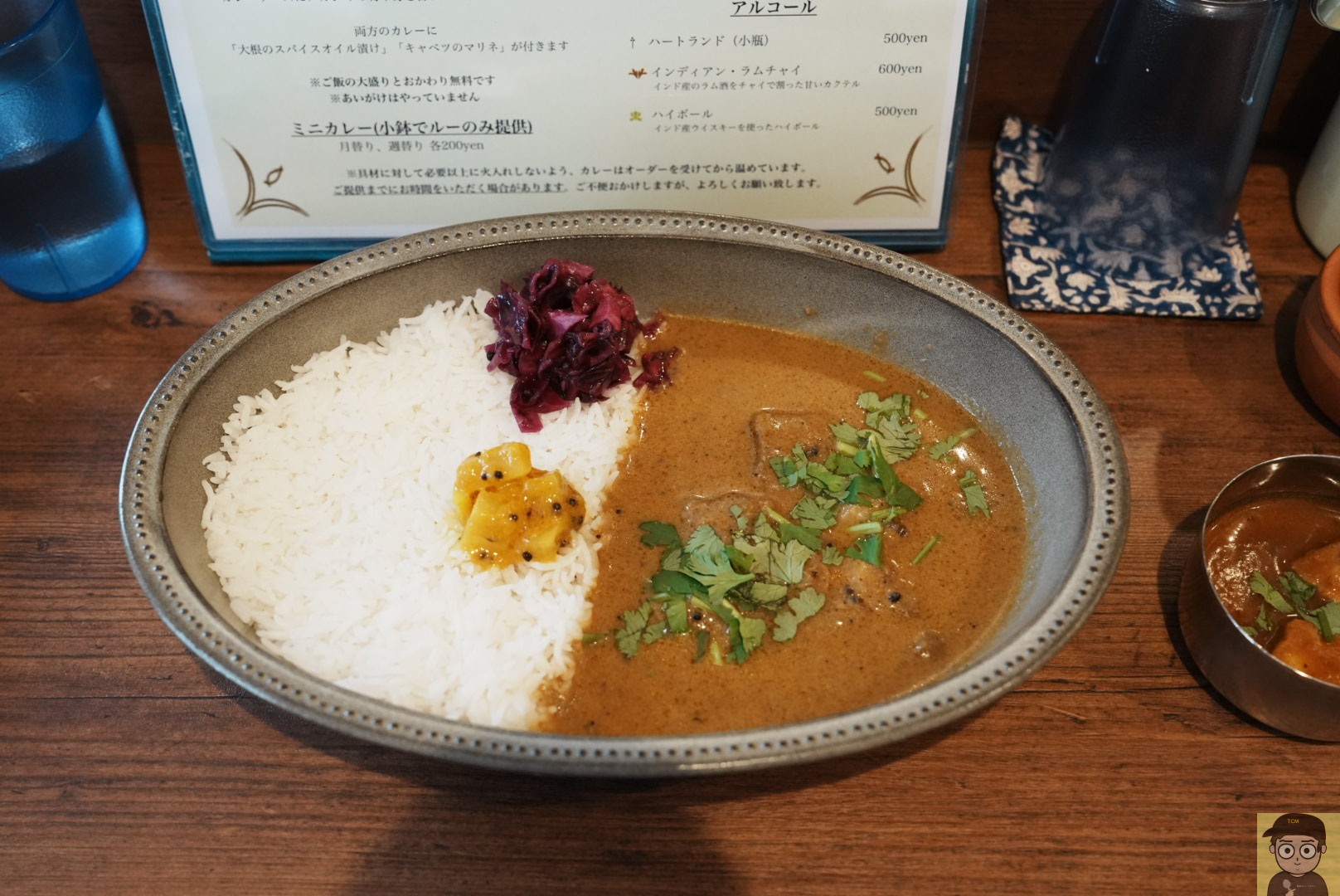 豚肉とアサリのココナッツカレー｜よすが舎（三田・田町）