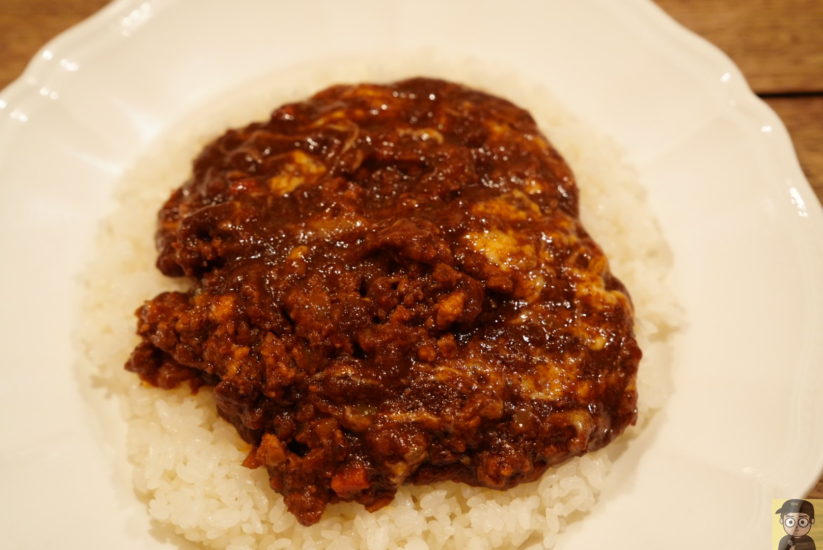 挽き肉ゴーダカレー｜欧風カレーキュイボンヌ（茅場町）