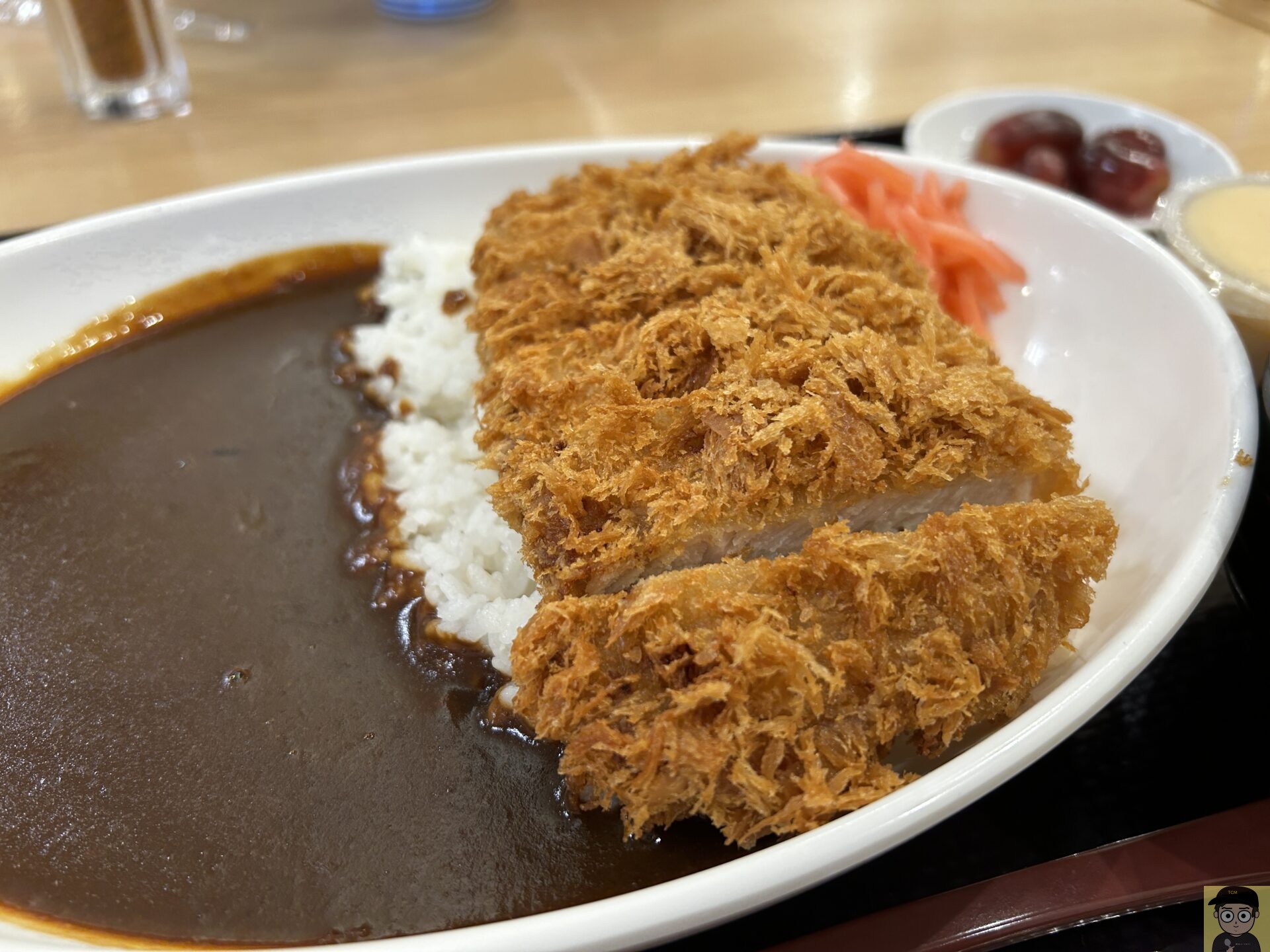 カツカレー定食｜成田空港サテライト店