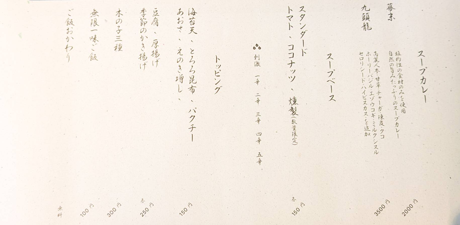 幕末カリー(神泉)