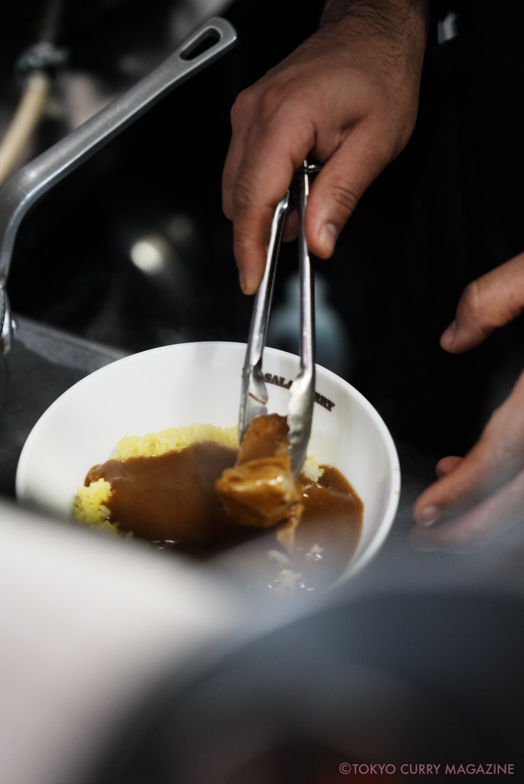 中目黒 魔皿カレー 「インドカレー丼」