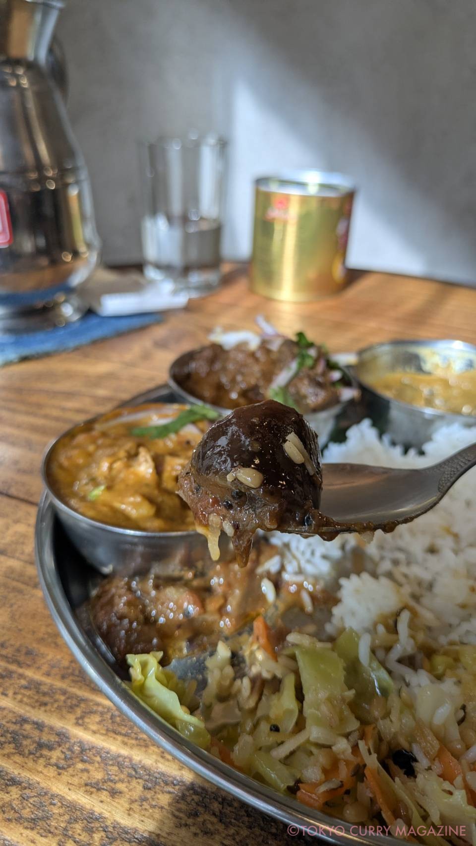 お肉カレー２種＋野菜カレー│楽園(経堂)