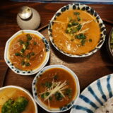 森下「月と亀」深川インド定食 鰯のつみれカレー定食