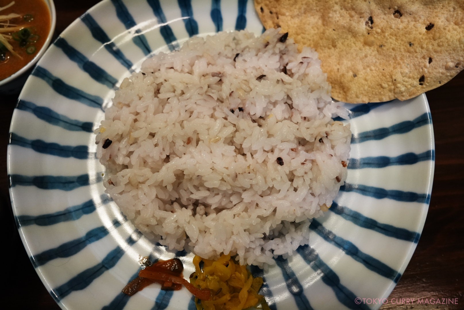 森下「月と亀」深川インド定食 鰯のつみれカレー定食